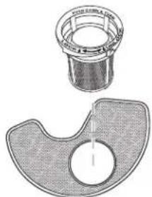 KITCHENAID KDFE304D - Pour garantir une performance optimale, nettoyez les filtres amovibles du système de lavage EQ. - 1