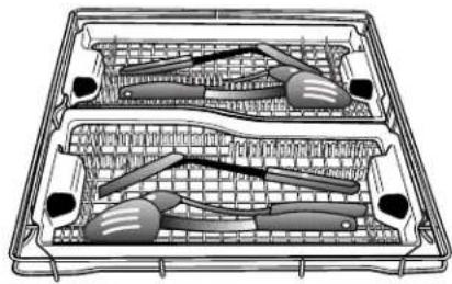 KITCHENAID KDFE304D - Panier pour ustensiles de cuisson (panier du niveau 3) - 2