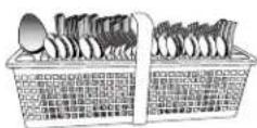 KITCHENAID Architect KDTE404DBL - Panier à couverts - 1