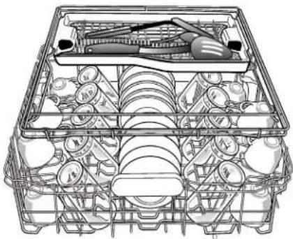 KITCHENAID Architect KDTE404DBL - Canasta para utensilios de cocina (canasta del 3er nivel) - 3