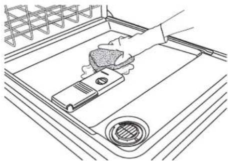 KITCHENAID Architect KDTE404DBL - Cleaning the exterior - 2