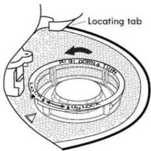 KITCHENAID Architect KDTE404DBL - Filter Removal Instructions - 1