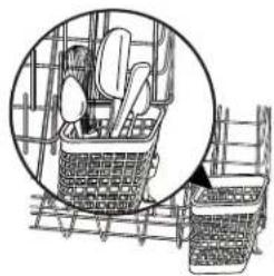 KITCHENAID Architect KDTE404DBL - Silverware Basket - 3