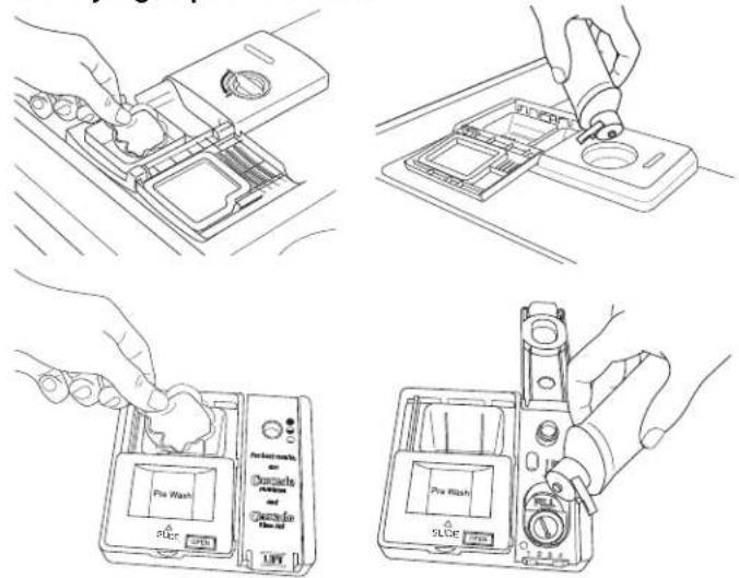 KITCHENAID Architect KDTE404DBL - Agregue detergente para la limpieza y agente de enjuague para el secado. - 1