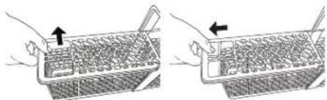 KITCHENAID Architect KDTE404DBL - Silverware Basket - 2