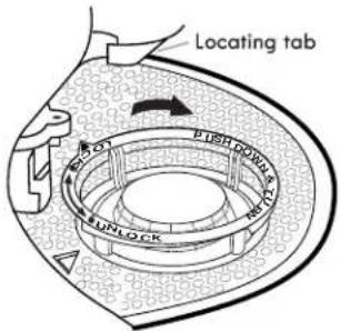KITCHENAID Architect KDTE404DBL - Filter Reinstallation Instructions - 1
