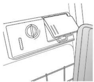 KITCHENAID Architect KDTE404DBL - IMPORTANTE: No bloquee el depósito del detergente - 1