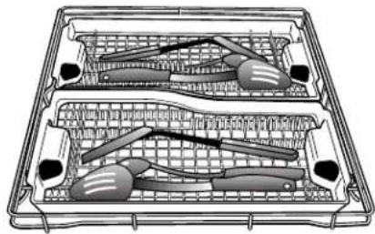KITCHENAID Architect KDTE404DBL - Canasta para utensilios de cocina (canasta del 3er nivel) - 2