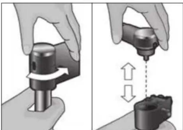 BOSCH TES71221RW - Cleaning the milk system Important: The milk system 10 must be cleaned immediately after use! - 2