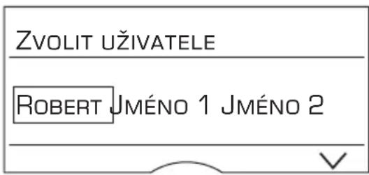 BOSCH TES71221RW - Vyvoláni uživatelského profilu - 1