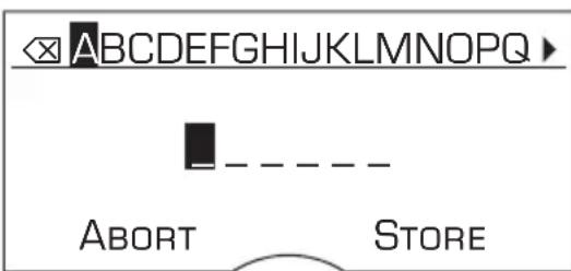 BOSCH TES71221RW - Storing or changing the user - 3
