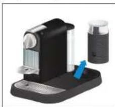 KOENIG Nespresso CitiZ & Milk B03128 - MILK FROTHER CLEANING/NETTOYAGE DE L'EMULSIONNEUR DE LAIT - 1