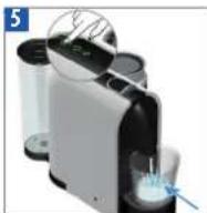 KOENIG B03134 U Milk Nespresso - ERSTE INBETRIEBNAHME/ PRIMO UTILIZZO - 3