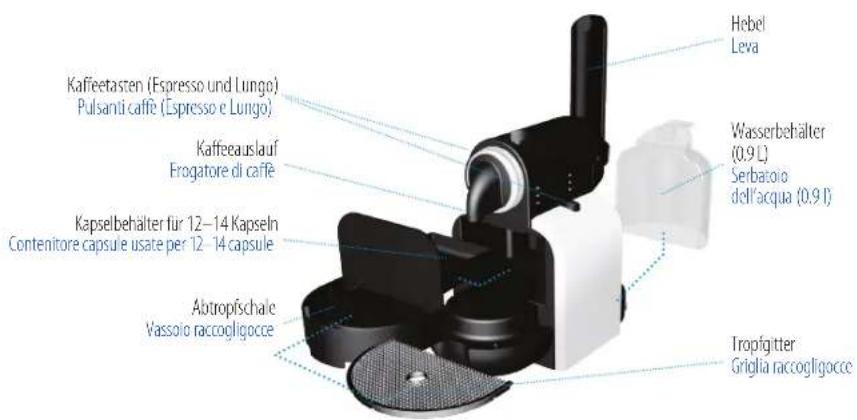 KOENIG B03184 Capri Nespresso - SPECIFICETECNICHE - 1