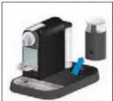 MAGIMIX Citiz Milk Nespresso - WAARSCHUWING - 1