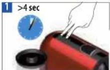MAGIMIX U Nespresso - RÉINITIALISATION DES RÉGLAGES USINE/ RESET TO FACTORY SETTINGS - 1
