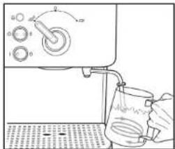 RIVIERA & BAR CE 320 A - Obtention de vapeur - 1