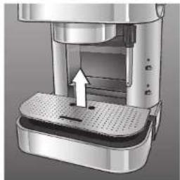 RIVIERA & BAR CE 340 A - Nettoyage de la grille repose-tasses (12) et du bac de récupération d'eau (9) - 2