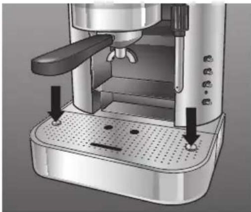 RIVIERA & BAR CE 442 A - Nettoyage du système de récupération d'eau (9) et (10) - 2
