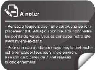 RIVIERA & BAR CE 440 A - Remarque importante - 4