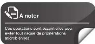 RIVIERA & BAR CE 440 A - Nettoyage du système de récupération d'eau (9) et (10) - 1