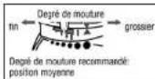 RIVIERA & BAR CE 700 A - Reglage du broyeur - 2