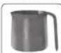 RIVIERA & BAR CE 826 A - Pot à cappuccino Inox - 1