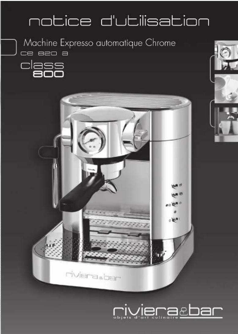 RIVIERA & BAR CE 820 A - 1