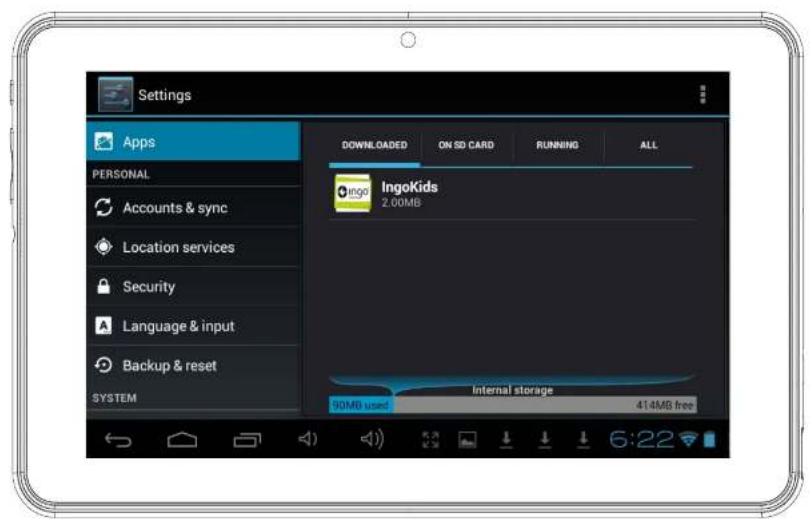INGO Pro 7 - UNINSTALL APPLICATIONS - 1