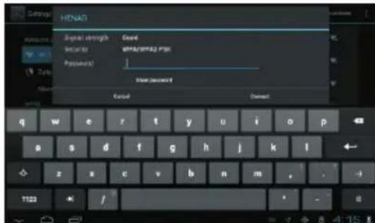 LENCO TAB1012 - Connect to a Wi-Fi network - 4