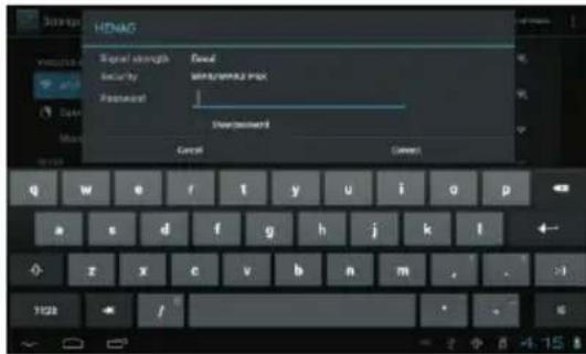 LENCO TAB1012 - Conexión a una red Wi-Fi - 4