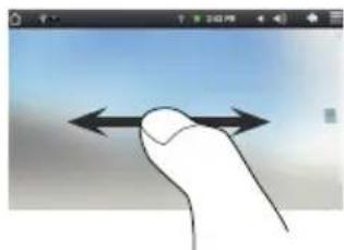 LENCO TAB701 - The extended Home screen - 2