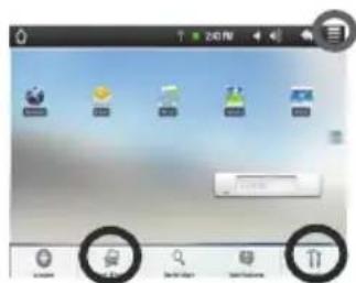 LENCO TAB701 - Personalizacion de los elementos de la pantalla de inicio - 3
