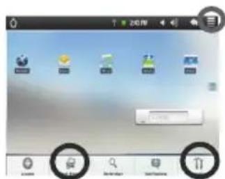 LENCO TAB701 - Personnalisation des éléments de l'écran d'accueil - 2