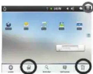 LENCO TAB701 - De items op het beginschem personaliseren - 3
