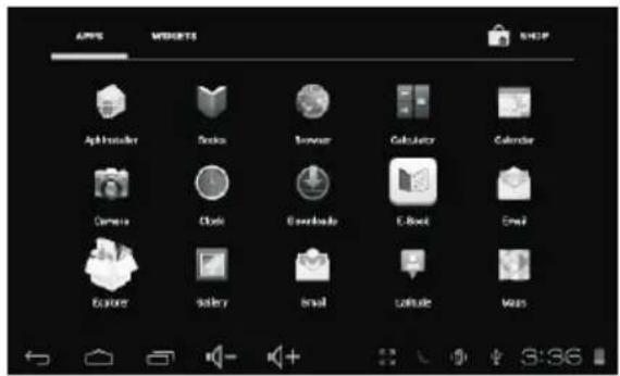 LENCO TAB711 - Over applications - 1