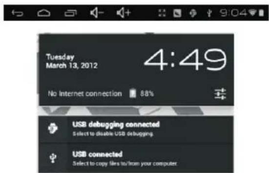 LENCO TAB711 - Connecting to a Computer - 1