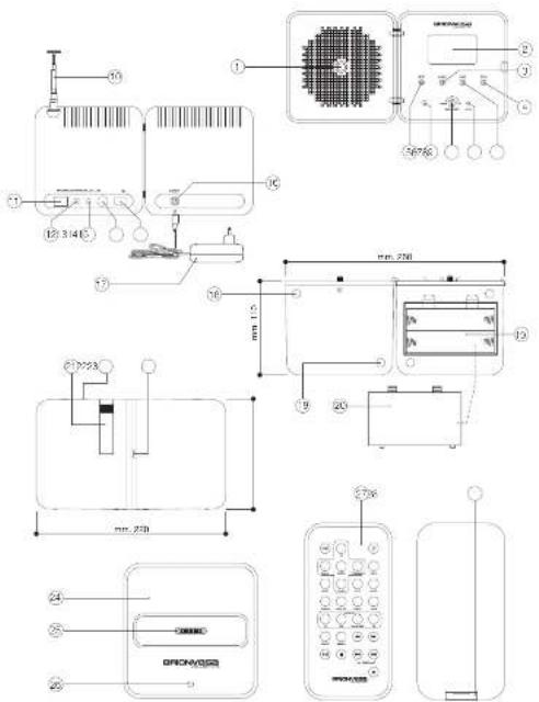 Brionvega Cubo TS525 - 1