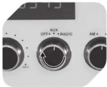 OK OWR 220BL - ANVÄNDA RADION - 2