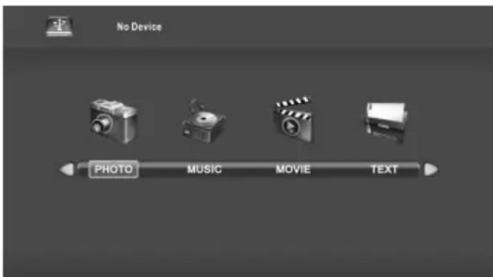 CHANGHONG EF22F718 - - L'interface de fonctionnement principal - 1