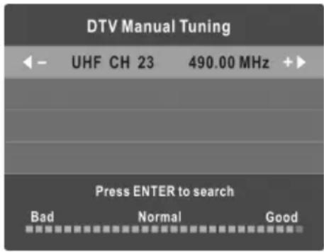 CHANGHONG EF22F718 - - Manuale di sintonizzazione DTV - 1