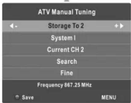 CHANGHONG EF22F718 - - Programma bewerken - 2