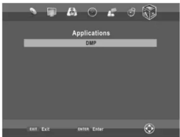 CHANGHONG EF22F868SD - - Pour acceder/Quitter le mode DMP - 1
