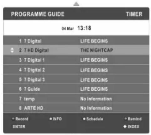 CHANGHONG EF22F868SD - PROGRAMMAGIDS (in de DTV-modus) - 1