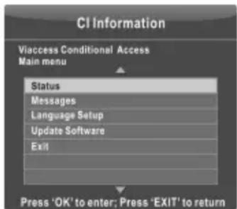 CHANGHONG EF22F868SD - CI Information (Im DTV- Modus) - 1