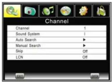 CHANGHONG EF22X718 - - Chaine - 1