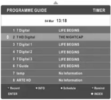 CHANGHONG EF24F888SD - Guida programmi (In modalita\` DTV) - 1