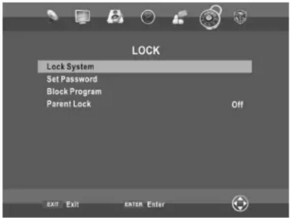 CHANGHONG EF24F868SD - • BLOKKEER PROGRAMMA(in de TV/DTV modus) - 1