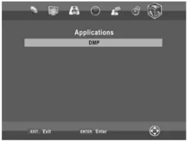 CHANGHONG EF24F868SD - - Pentru a accesa/ieși din modul DMP - 1