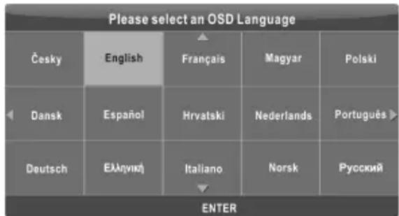 CHANGHONG EF24F868SD - - Eerste instelingen - 1